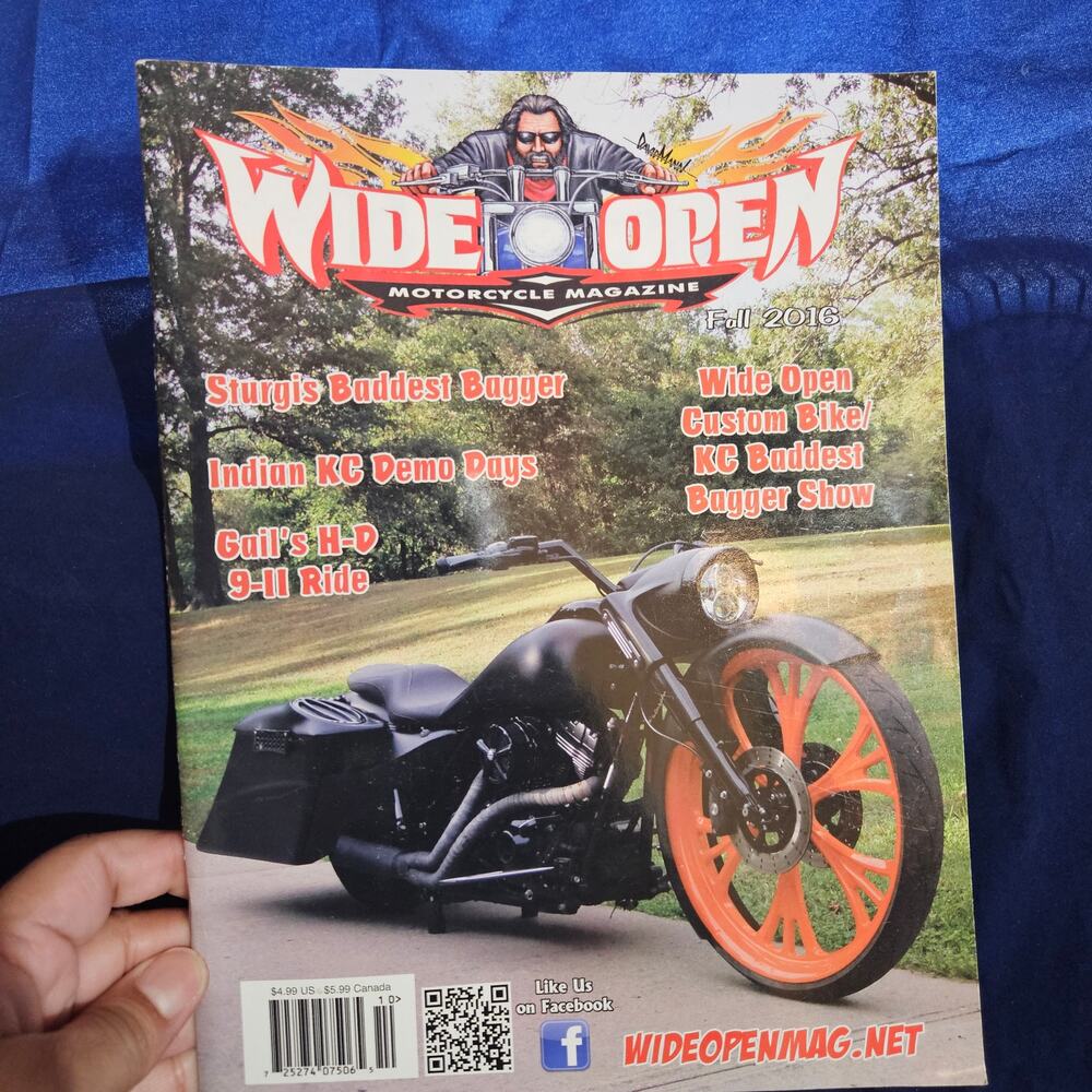 Wide Open Motorcycle Magazine